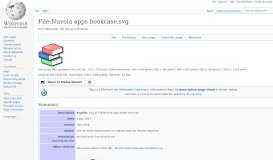 
							         File:Nuvola apps bookcase.svg - Wikipedia								  
							    