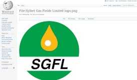 
							         File:Sylhet Gas Fields Limited logo.png - Wikipedia								  
							    