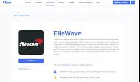 
							         FileWave - Clever application gallery | Clever								  
							    