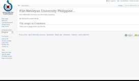 
							         File:Wesleyan University Philippines (seal).png - Wikimedia Commons								  
							    