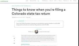 
							         Filing Colorado state tax returns: Things to know | Credit Karma								  
							    
