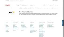 
							         Filipino - Frontier TV International Channel Lineup | Frontier.com								  
							    