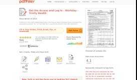 
							         Fillable Online Access and Log In - Workday - Trinity Health ...								  
							    