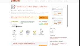 
							         Fillable Online Activating Your Tanner Clinic Patient Portal Account ...								  
							    