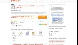 
							         Fillable Online Becker Health Services Portal FAQ.docx Fax Email ...								  
							    