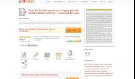 
							         Fillable Online betfair premium charge portal betfair totals archive ...								  
							    