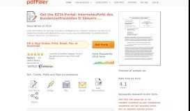 
							         Fillable Online BZSt-Portal: Internetauftritt des Bundeszentralamtes fr ...								  
							    