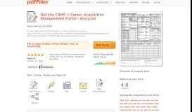 
							         Fillable Online CAMP :: Career Acquisition Management Portal - Army ...								  
							    