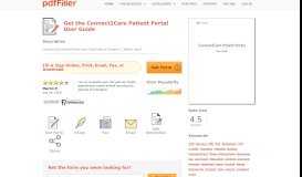 
							         Fillable Online Connect2Care Patient Portal User Guide Fax Email ...								  
							    