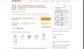 
							         Fillable Online courts ca CCPOR GoLive Readiness ...								  
							    