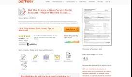 
							         Fillable Online Create a New Parent Portal Account - Mojave Unified ...								  
							    