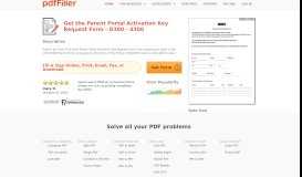 
							         Fillable Online d300 Parent Portal Activation Key Request Form ...								  
							    