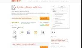 
							         Fillable Online Documentation Check Sheet CA - CUDL Dealer Portal ...								  
							    