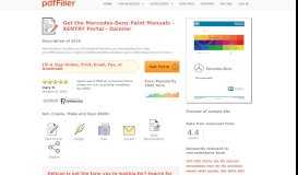 
							         Fillable Online Mercedes-Benz Paint Manuals - XENTRY Portal ...								  
							    