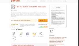 
							         Fillable Online North Dakota MMIS Web Portal Fax Email Print - PDFfiller								  
							    