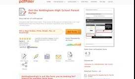 
							         Fillable Online Nottingham High School Parent Portal Fax Email Print ...								  
							    