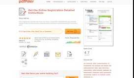 
							         Fillable Online Online Registration Detailed Instructions Fax Email ...								  
							    