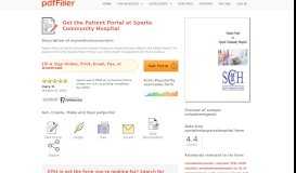 
							         Fillable Online Patient Portal at Sparta Community Hospital Fax Email ...								  
							    