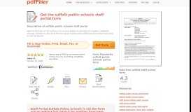 
							         Fillable Online Staff Portal - Suffolk Public Schools Fax Email Print ...								  
							    