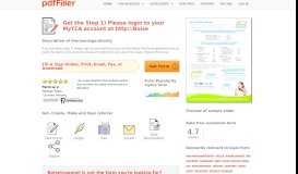 
							         Fillable Online Step 1) Please login to your MyTCA account at ...								  
							    