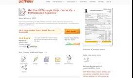 
							         Fillable Online VCPA Login Help - Volvo Cars Performance ...								  
							    