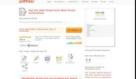 
							         Fillable Online Web Portal Instr Web Portal Instructions Fax Email ...								  
							    