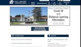 
							         Fillmore Unified School District								  
							    