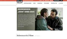 
							         FILMDIENST | Das Portal für Kino und Filmkultur								  
							    