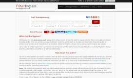 
							         FilterBypass - Your Anonymous, Free Online Web & Youtube Proxy								  
							    