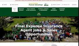 
							         Final Expense Insurance Agent Jobs & Sales Opportunities								  
							    