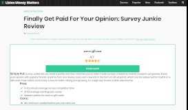 
							         Finally Get Paid For Your Opinion: Survey Junkie Review								  
							    