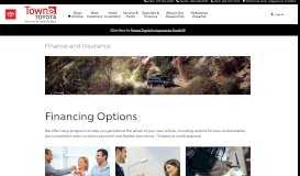 
							         Finance and Insurance Portal - Towne Toyota								  
							    
