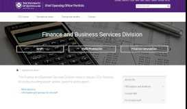 
							         Finance - HR and Finance Professional Services teams - University ...								  
							    