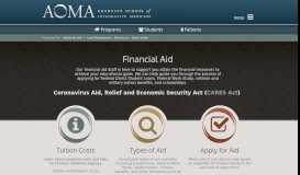 
							         Financial Aid | Acupuncture Schools - AOMA Graduate School of ...								  
							    