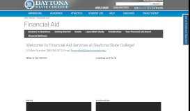 
							         Financial Aid - Daytona State College								  
							    