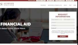 
							         Financial Aid for Sumner College | Portland OR								  
							    