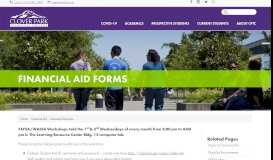 
							         Financial Aid Forms | Clover Park Technical College								  
							    