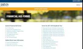 
							         Financial Aid Forms - Jarvis Christian College								  
							    