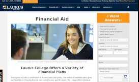 
							         Financial Aid - Laurus College								  
							    