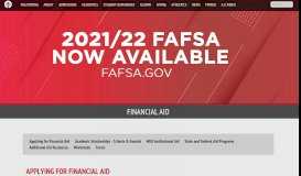 
							         Financial Aid : - North Greenville University								  
							    