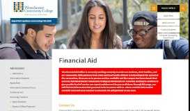 
							         Financial Aid options - Westchester Community College								  
							    