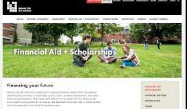 
							         Financial Aid + Scholarships | Kansas City Art Institute								  
							    