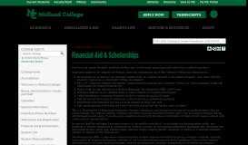
							         Financial Aid & Scholarships - Midland College - Acalog ACMS™								  
							    