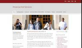 
							         Financial Aid Services | UMass Amherst								  
							    