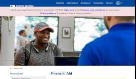 
							         Financial Aid - South Seattle College								  
							    