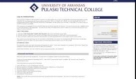 
							         (Financial Aid - Student Portal) Student Log In								  
							    