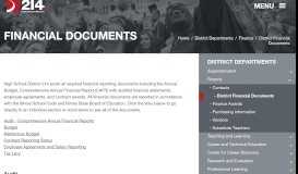
							         Financial Documents - Finance | d214								  
							    