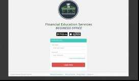 
							         Financial Education Services - Business Office								  
							    
