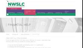
							         Financial Help - North Warwickshire and South Leicestershire College								  
							    