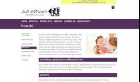 
							         Financial | Jamestown Pediatric Associates | Jamestown New York								  
							    